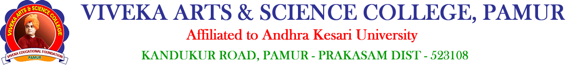 VIVEKA ARTS & SICENCE COLLEGE, PAMUR